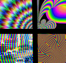 Collection of partial images. All patterned.