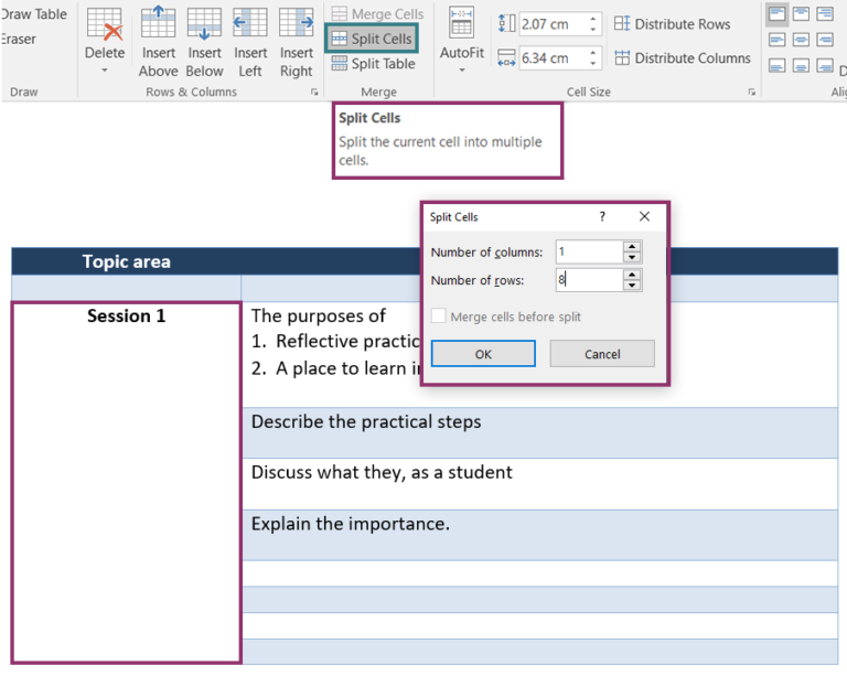 Making your ‘tables’ accessible – Digital Education Help