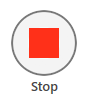 Image of stop button.