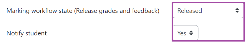 moodle assignment feedback not showing